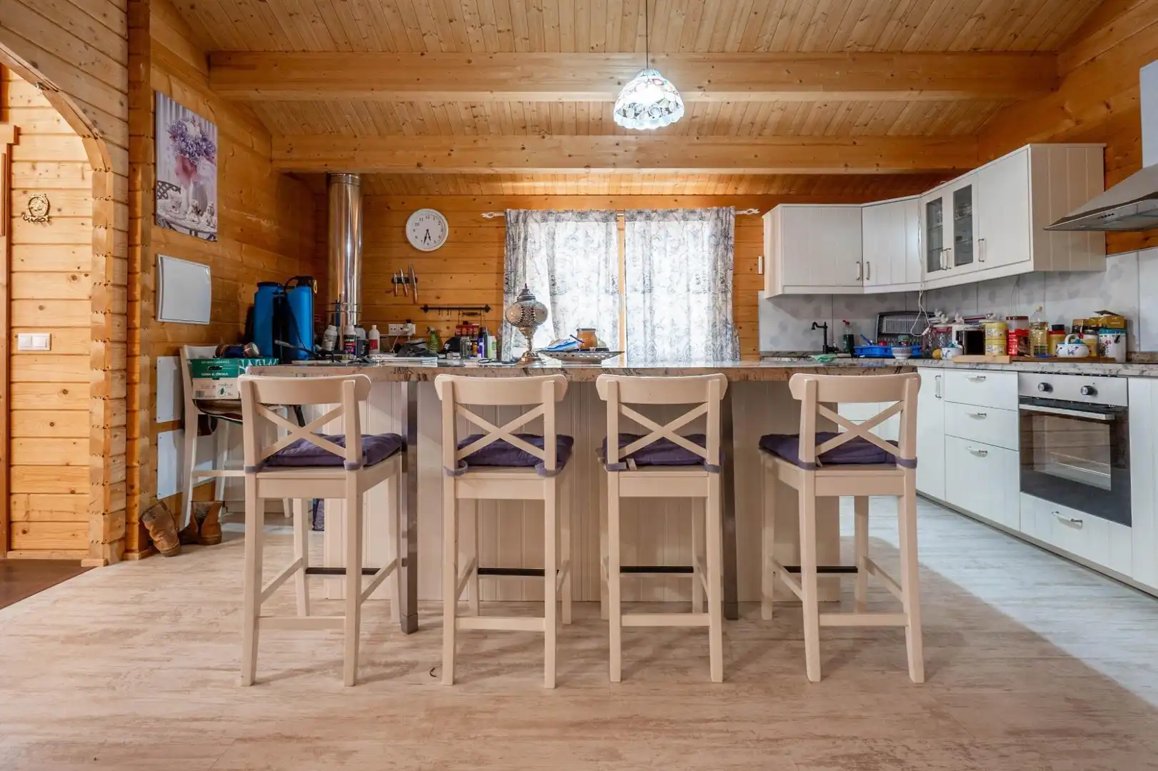 Kitchen of Houses for sale in Cúllar Vega  with Air Conditioner, Heating and Terrace