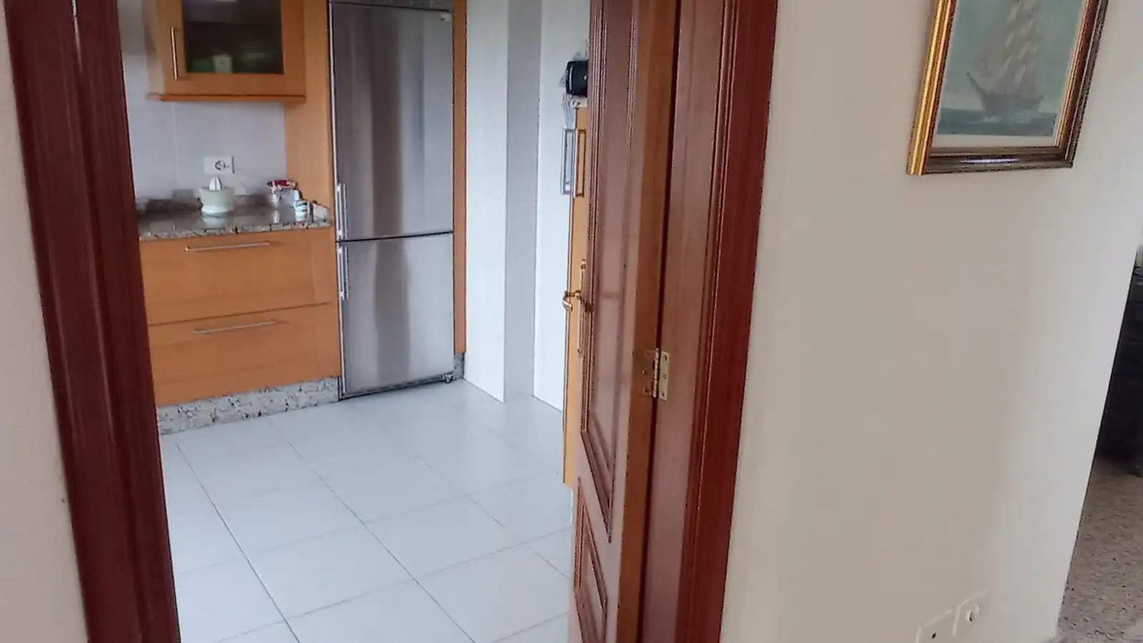 Cocina de Casa o chalet en venta en Vigo  con Calefacción, Jardín privado y Parquet