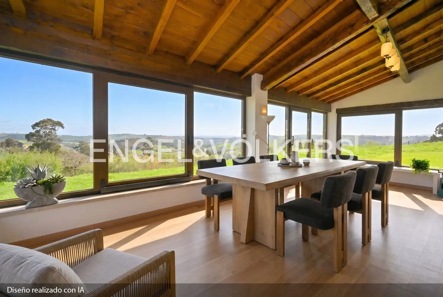 Esszimmer von Country house zum Verkauf in San Vicente de la Barquera mit Heizung und Privatgarten