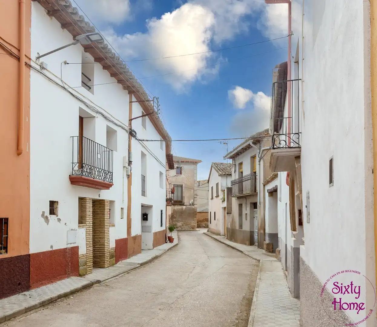 Exterior view of Houses for sale in Lupiñén-Ortilla  with Private garden and Terrace