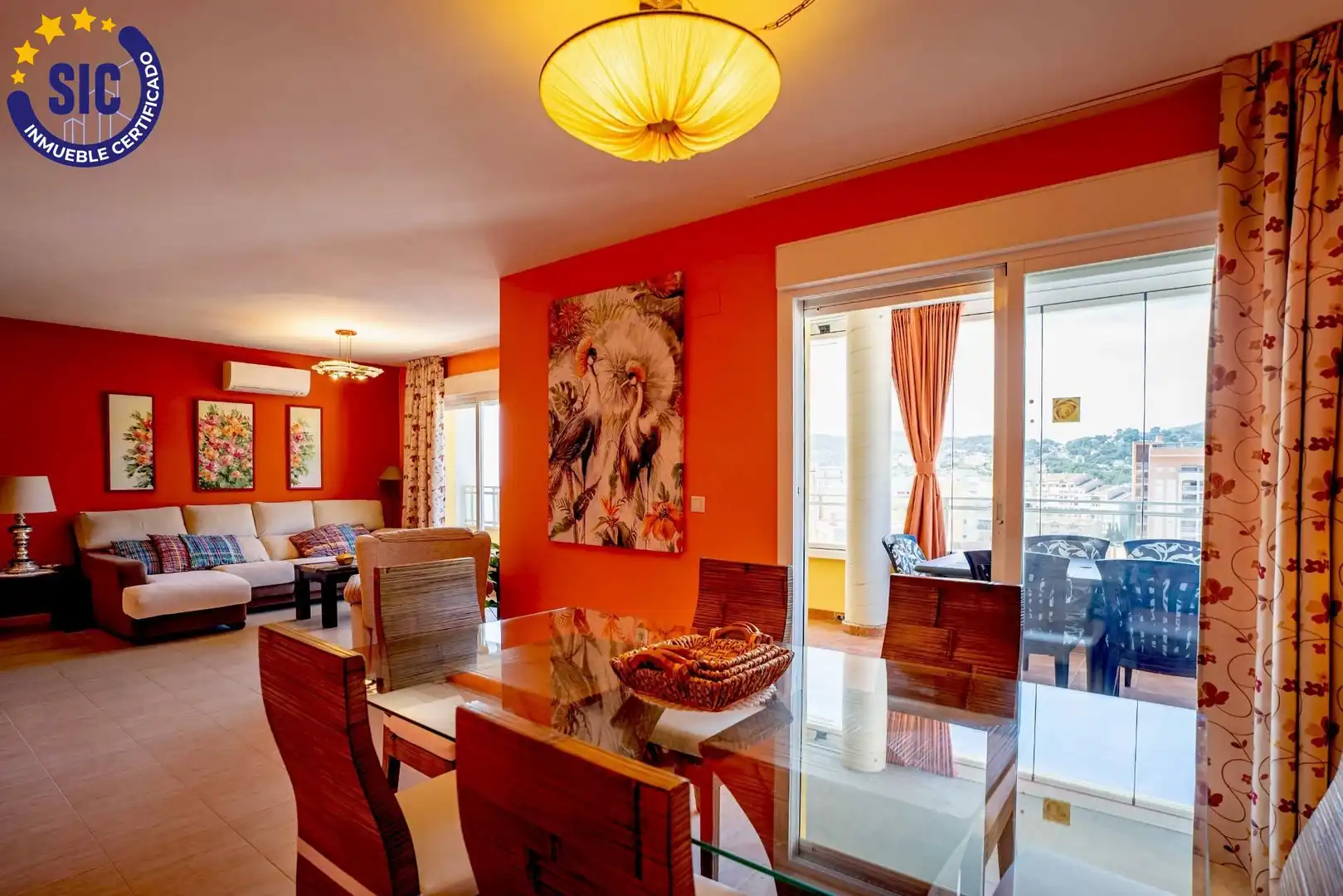 Comedor de Ático en venta en Oropesa del Mar / Orpesa con Aire acondicionado, Terraza y Amueblado