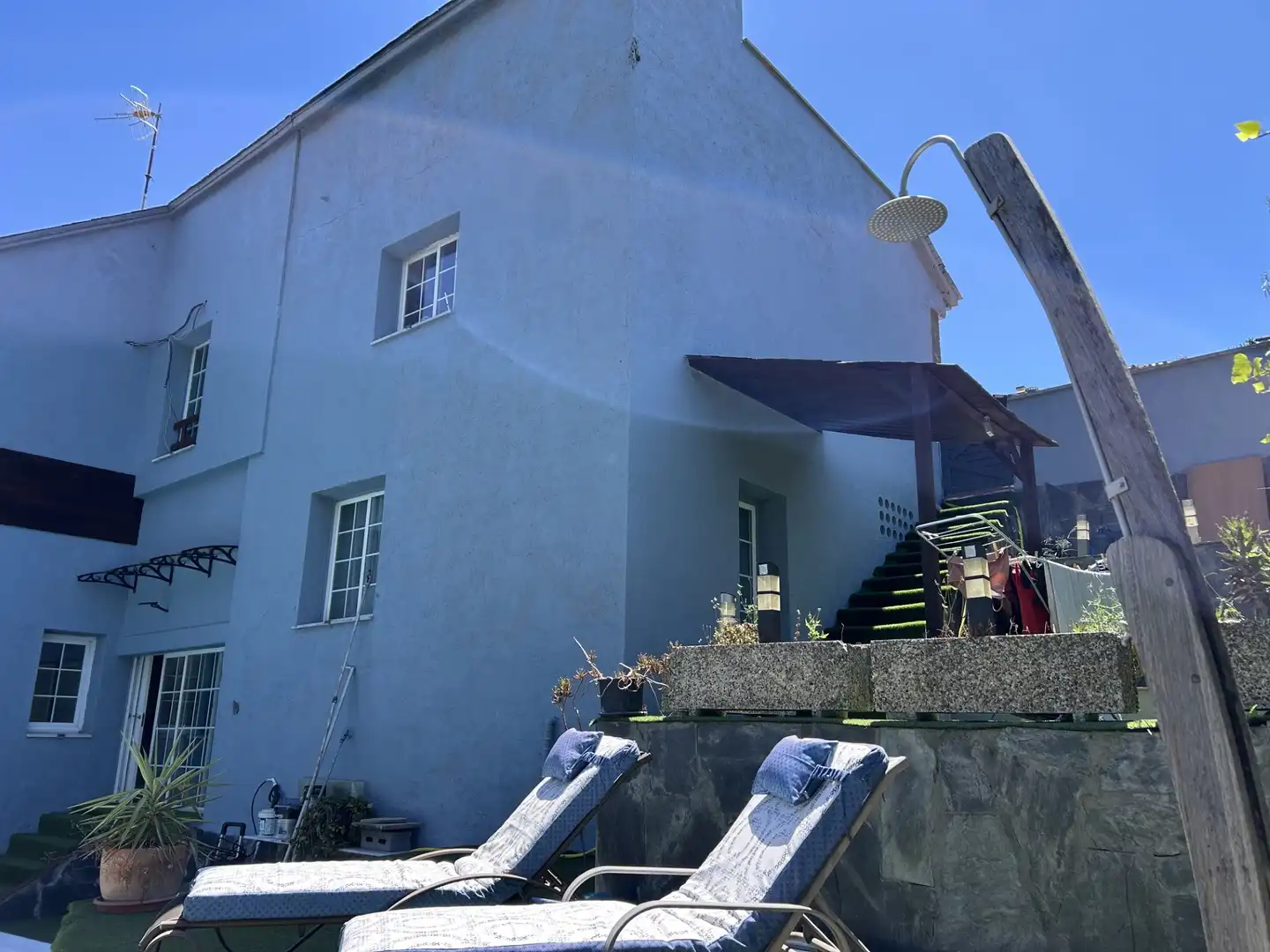 Außenansicht von Haus oder Chalet zum Verkauf in Cervelló mit Klimaanlage, Privatgarten und Schwimmbad