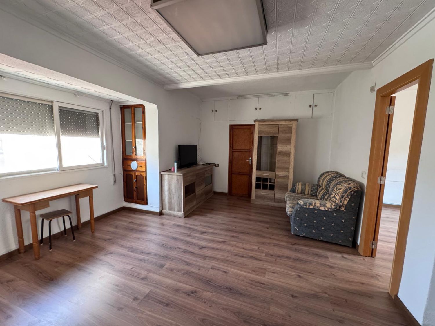 Living room of Flat for sale in Burriana / Borriana  with Terrace, Storage room and Furnished