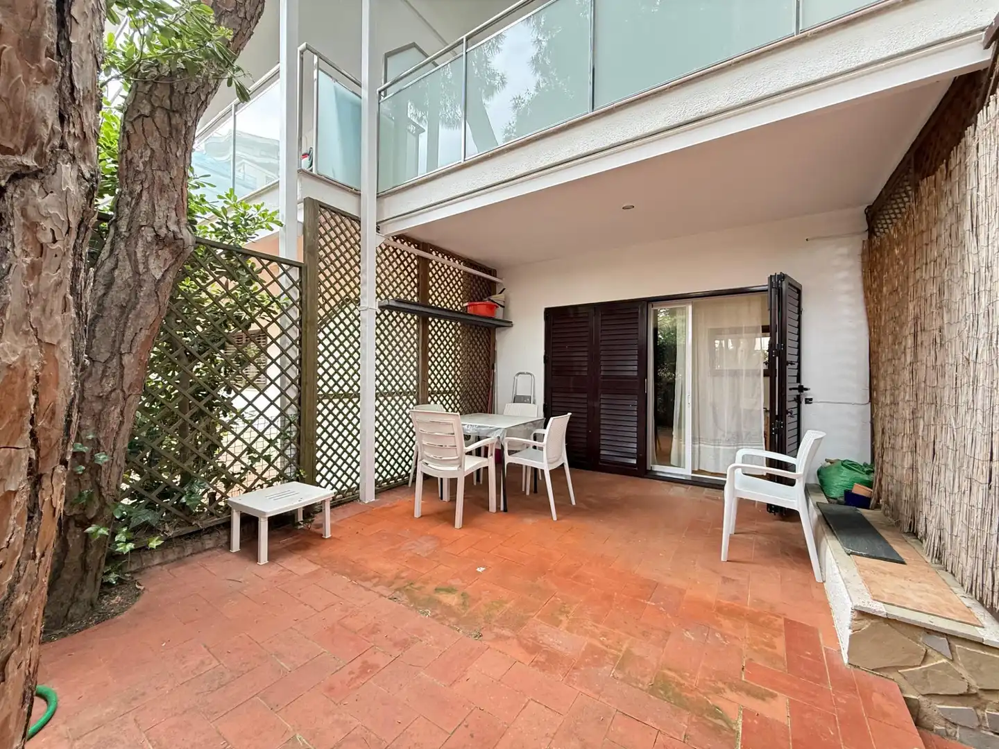 Terraza de Piso de alquiler en Castell d'Aro, Platja d'Aro i s'Agaró con Calefacción, Terraza y Amueblado