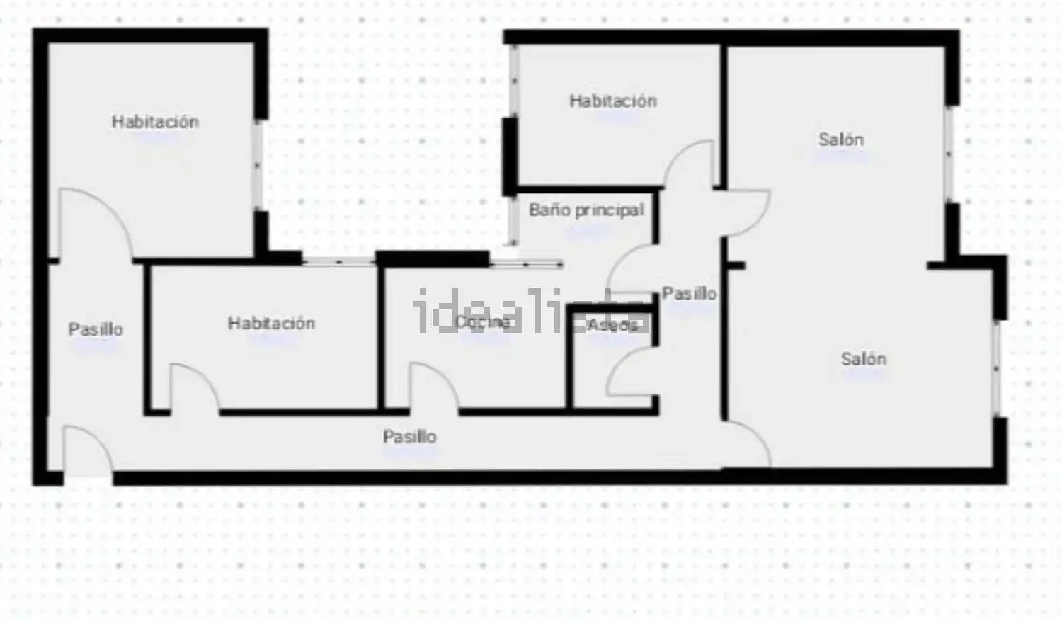 Wohnung zur Miete in Oviedo  mit Heizung, Parkett und Möbliert