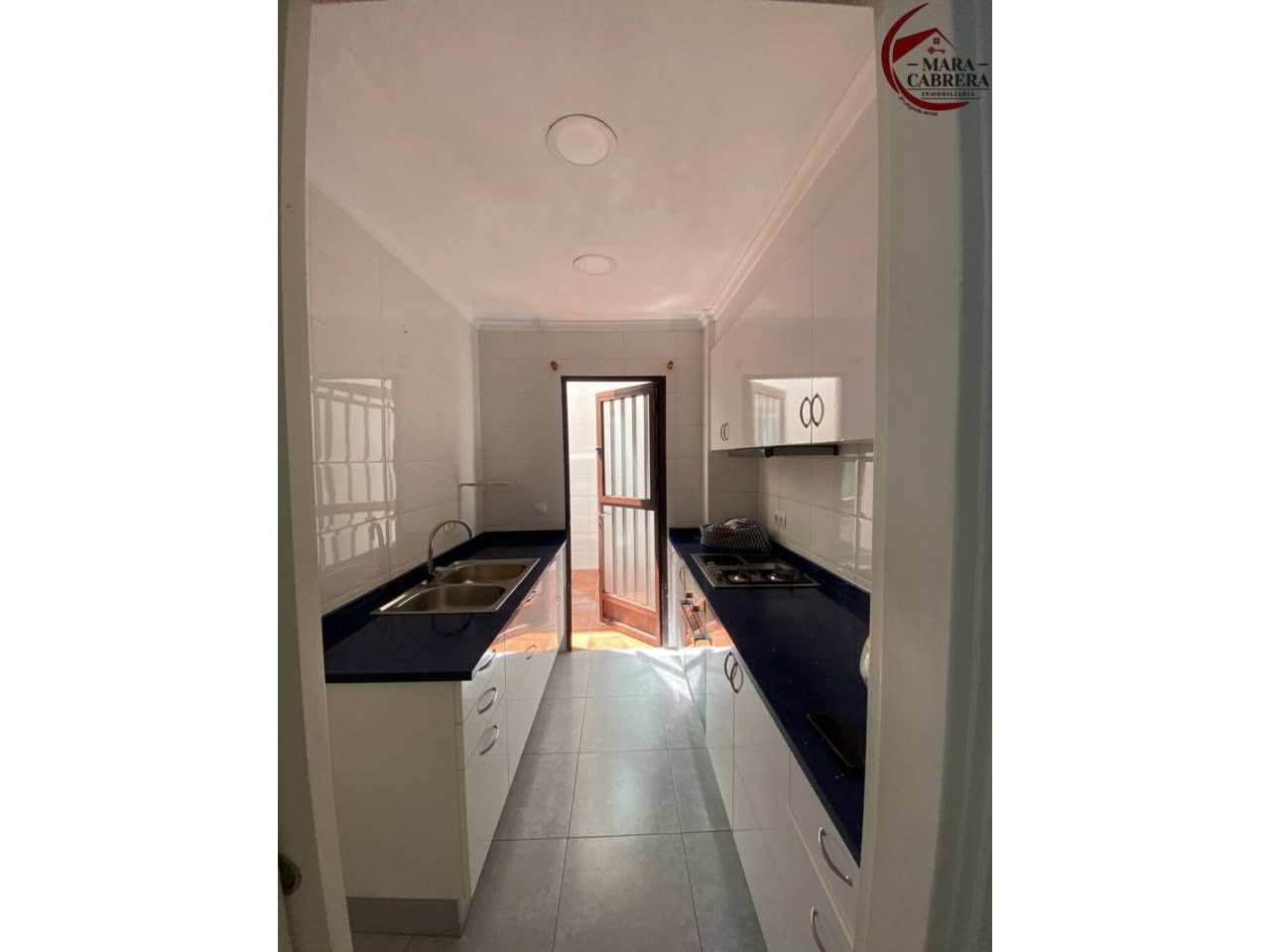 Kitchen of Flat for sale in Gandia  with Air Conditioner and Furnished