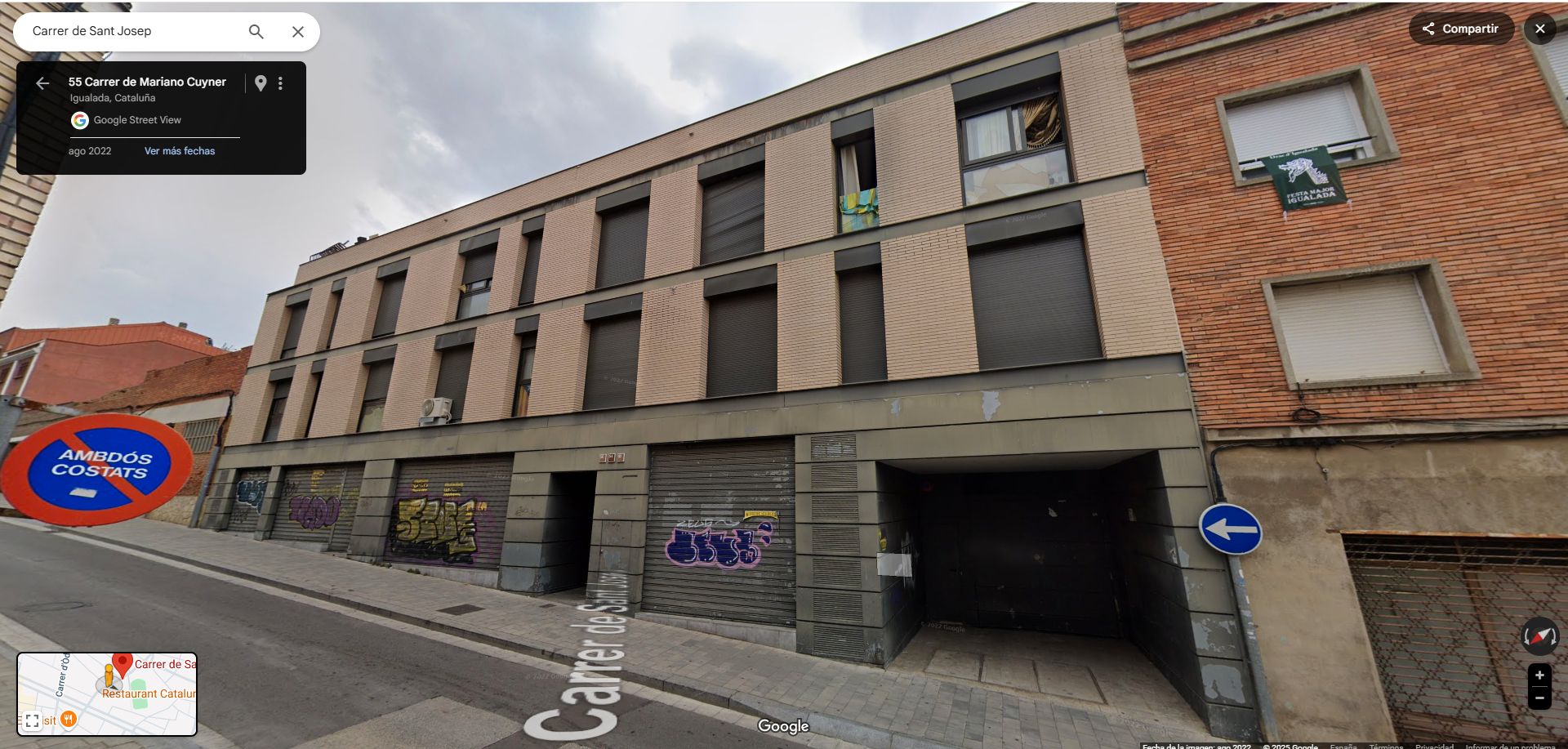 Exterior view of Flat for sale in Igualada  with Private garden, Terrace and Alarm