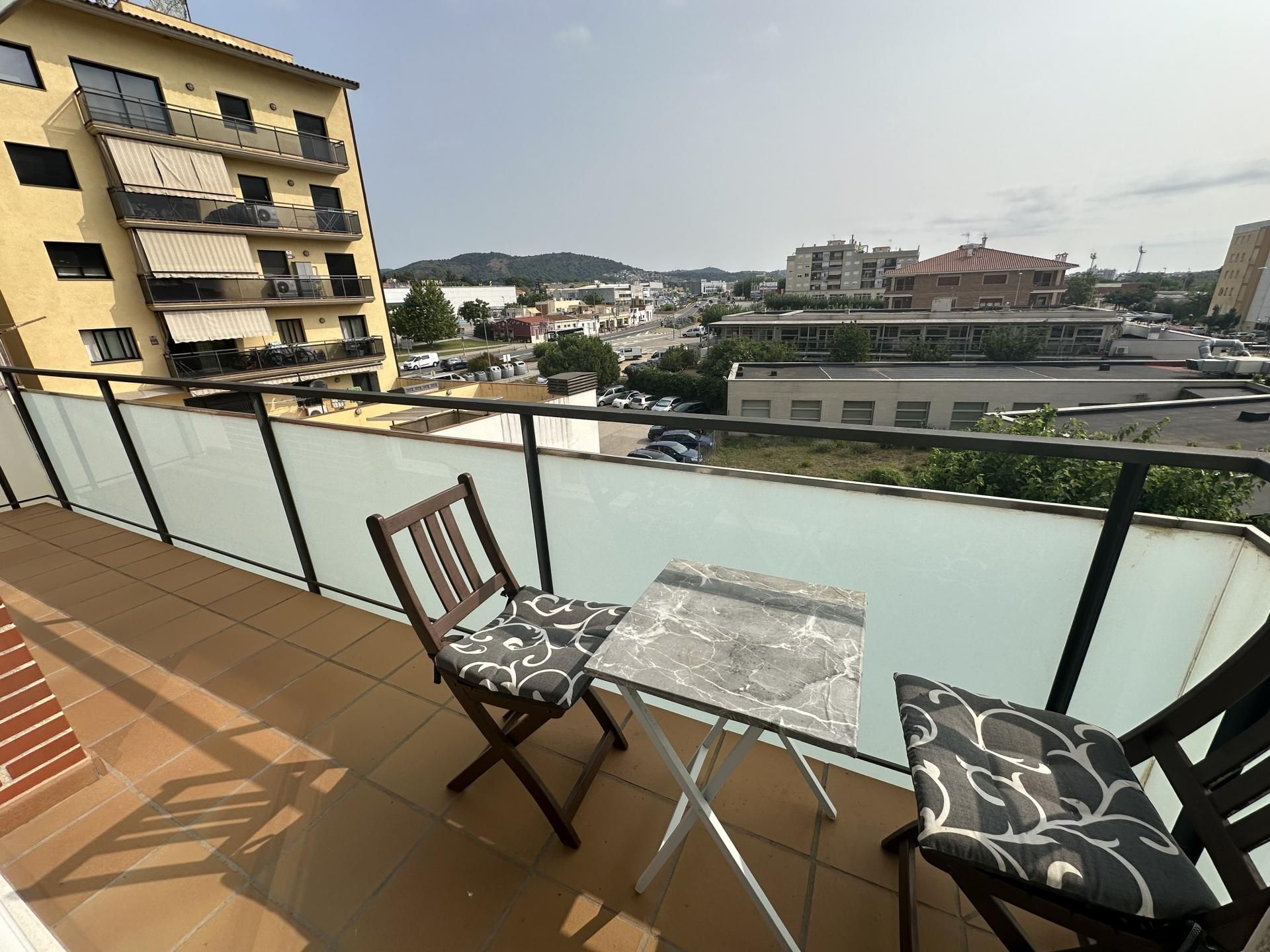 Balcony of Flat to rent in Pineda de Mar  with Furnished and TV