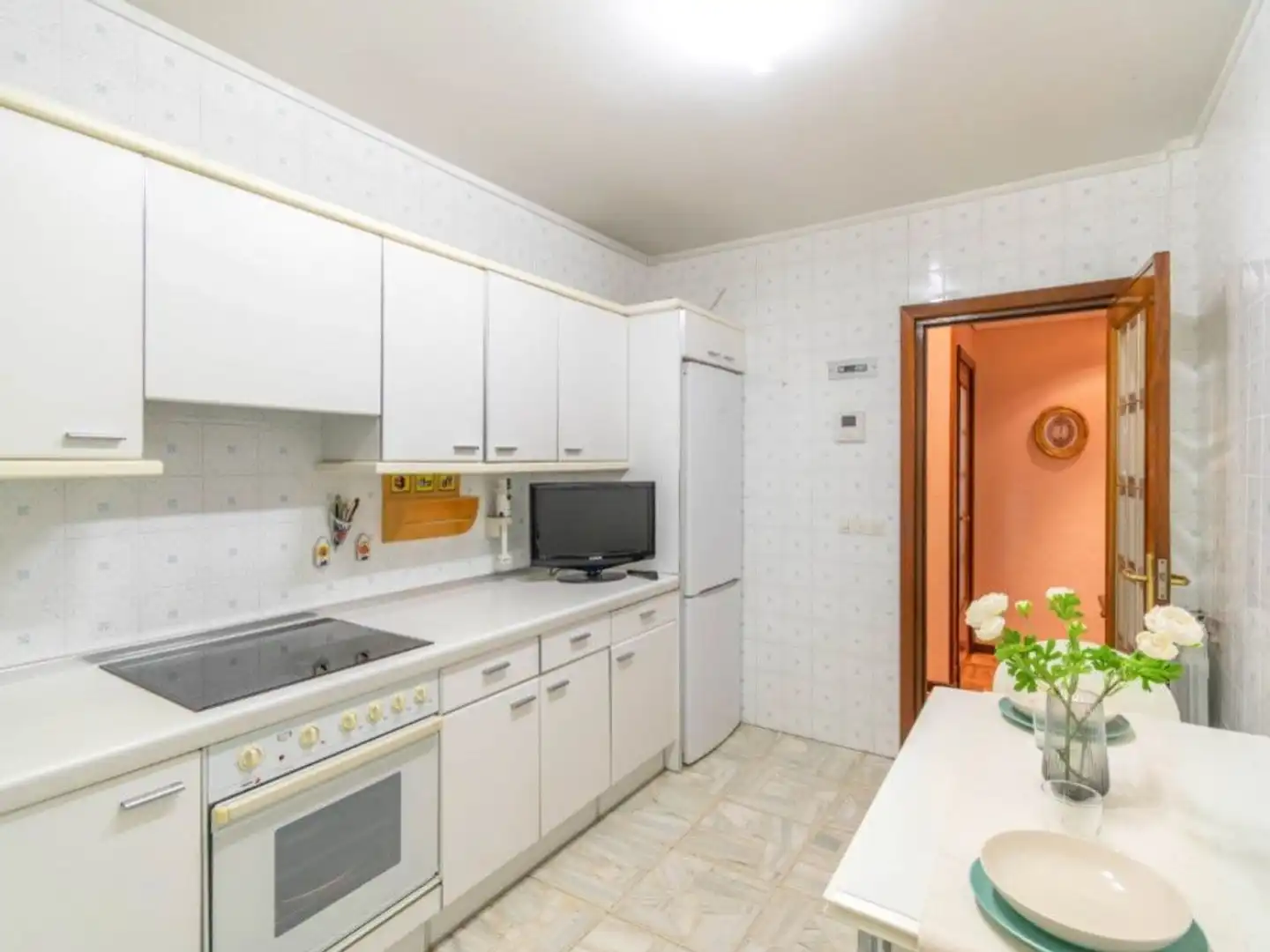 Kitchen of Flat for sale in  Pamplona / Iruña  with Heating and Storage room
