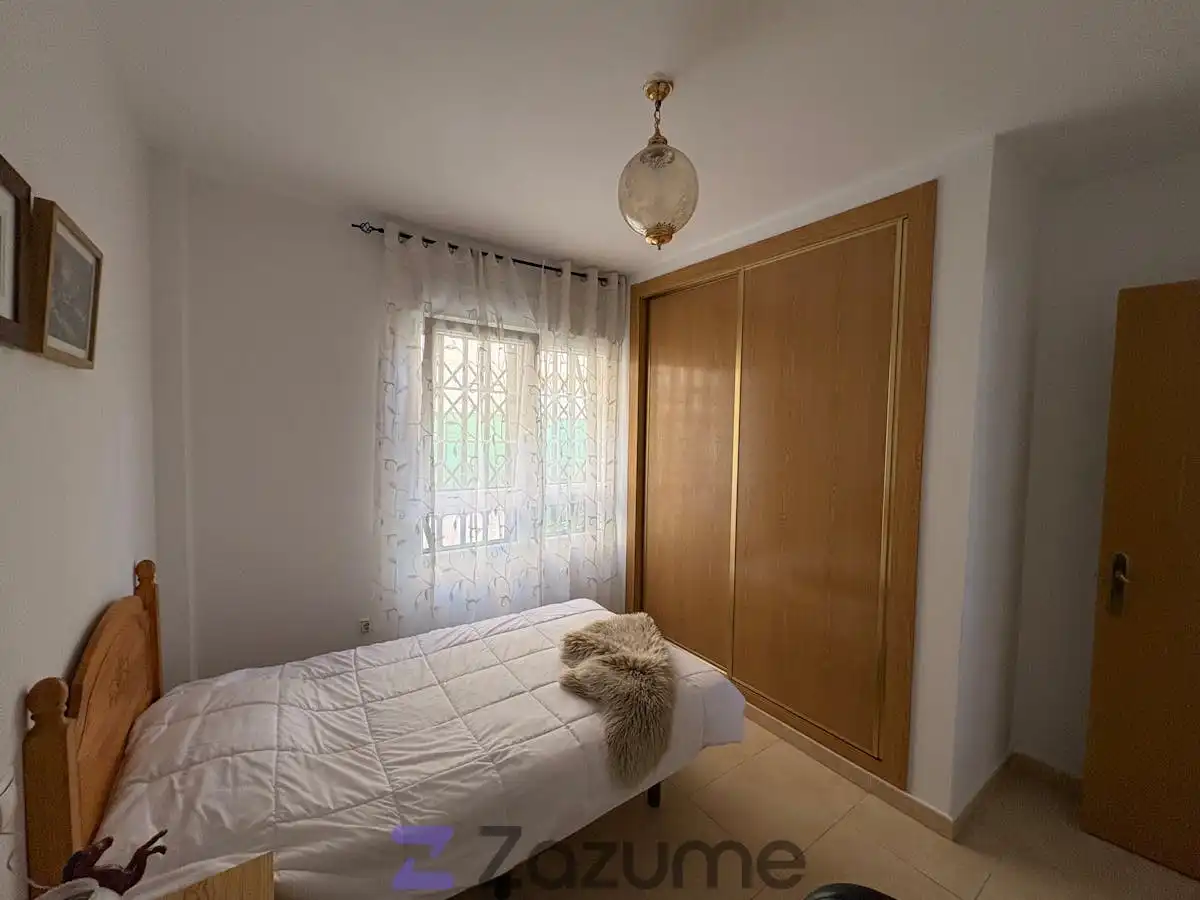 Bedroom of Flat for rent in Daya Nueva  with Air Conditioner, Heating and Terrace