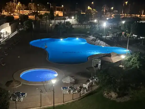 Piscina de Apartament de lloguer en Almerimar