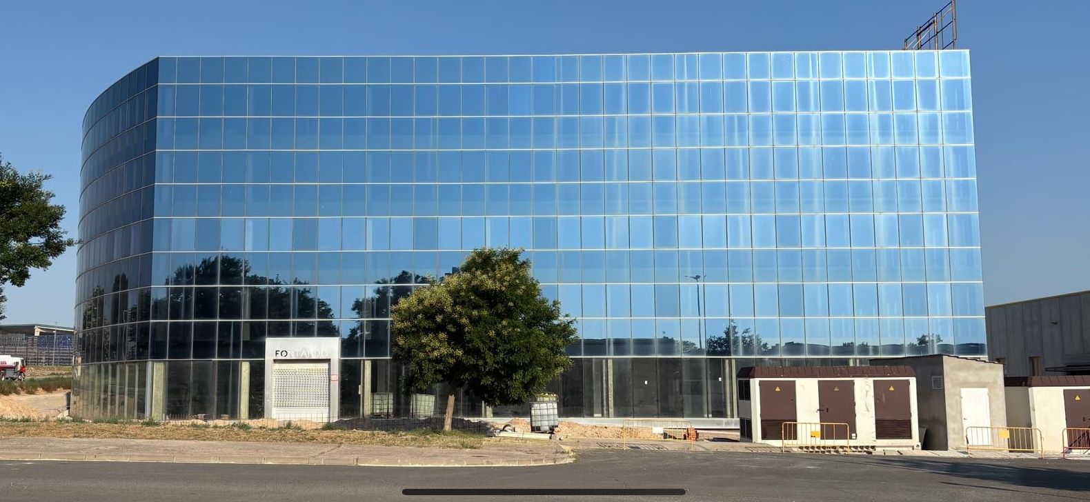 Vista exterior de Nave industrial en venta en Bellpuig