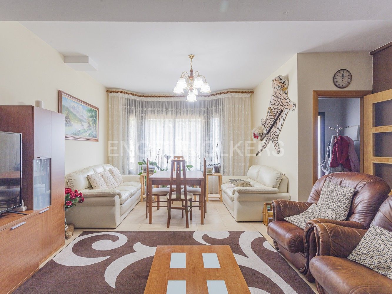 Sala d'estar de Casa o xalet en venda en Sant Esteve de Palautordera amb Aire condicionat, Calefacció i Jardí privat