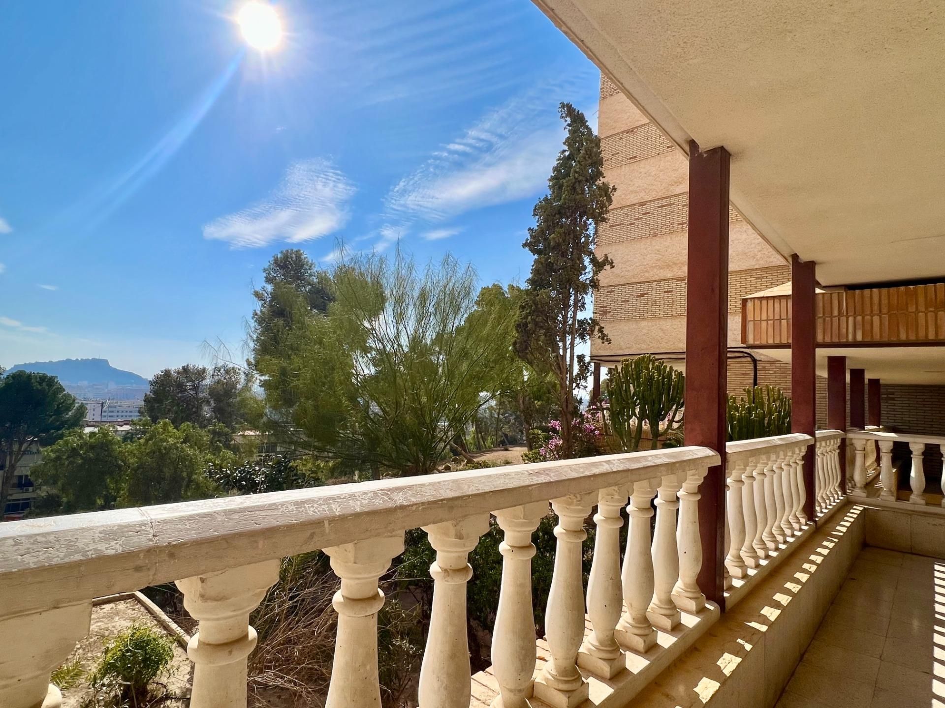 Terrace of Flat for sale in Alicante / Alacant  with Air Conditioner and Heating