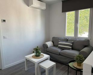 Sala d'estar de Apartament per a compartir en  Madrid Capital amb Terrassa