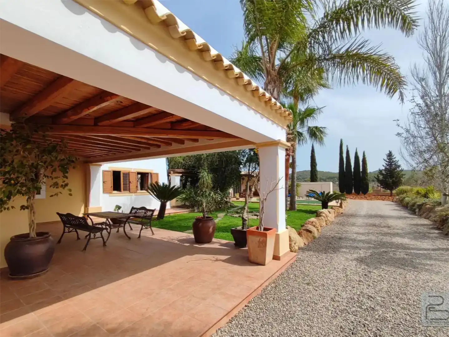 Terraza de Casa o chalet en venta en Sant Joan de Labritja con Aire acondicionado y Piscina