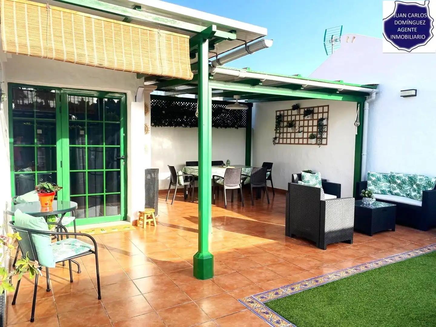 Terraza de Casa o chalet de alquiler en San Bartolomé de Tirajana con Aire acondicionado, Terraza y Amueblado