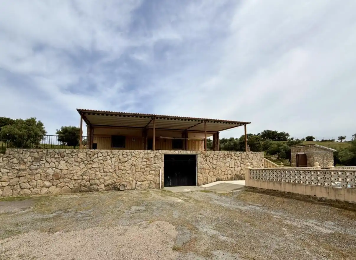 Vista exterior de Finca rústica en venta en Plasencia con Jardín privado y Piscina