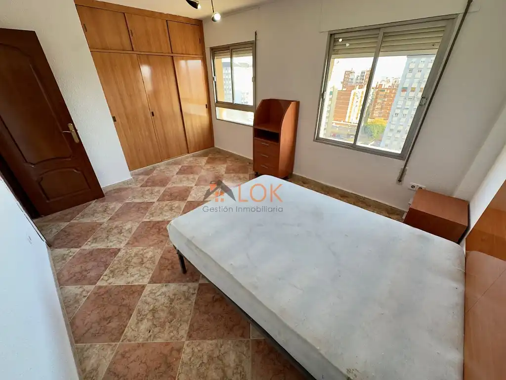 Bedroom of Flat for sale in Málaga