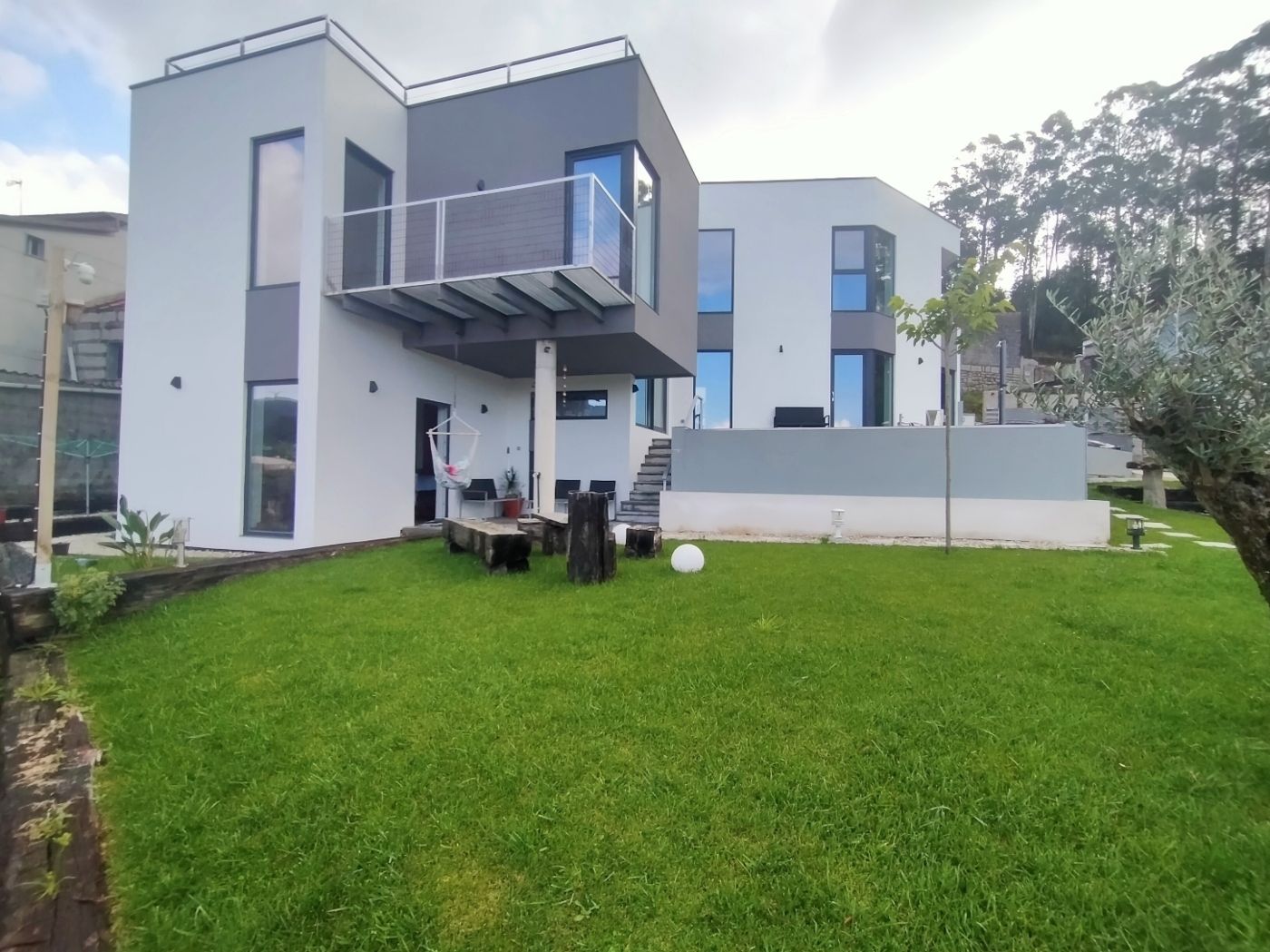 Terrace of House or chalet for sale in Vilagarcía de Arousa  with Heating, Private garden and Terrace
