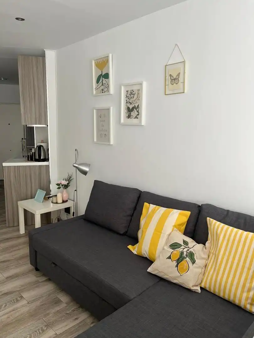 Living room of Study for rent in Torremolinos  with Air Conditioner, Heating and Furnished