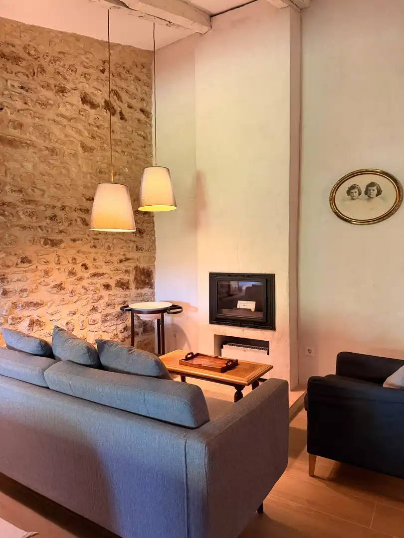 Sala de estar de Finca rústica en venta en Vilademuls