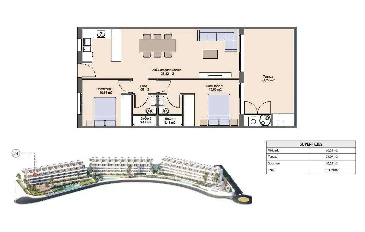Penthouse mit Pool zum Verkauf in Balcón de Finestrat - Terra Marina, imagen 38