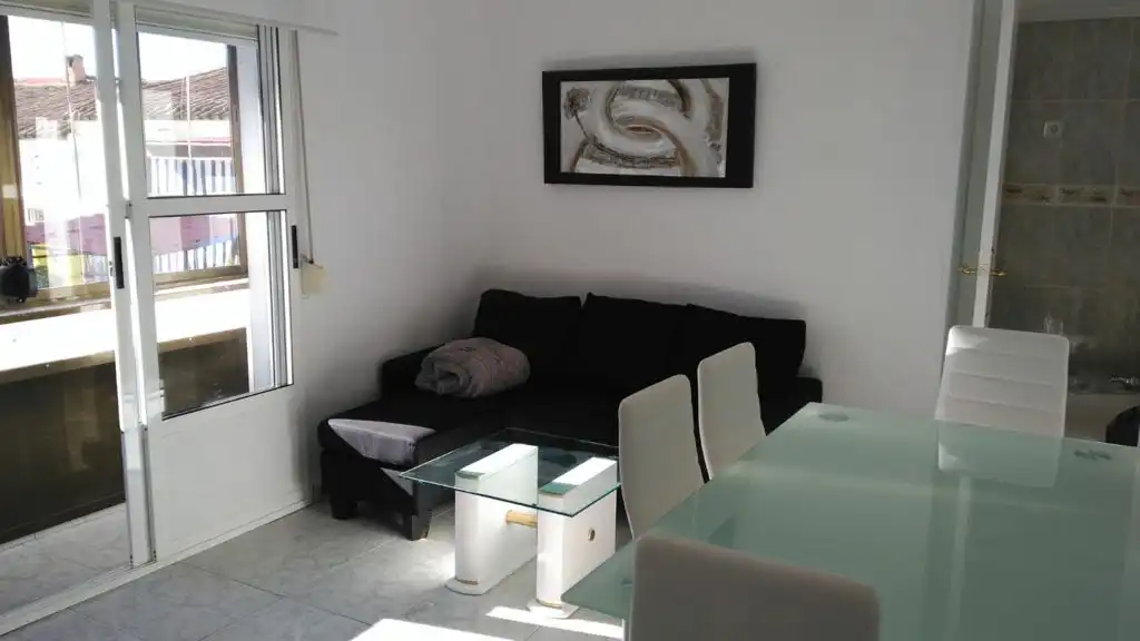 Sala d'estar de Pis en venda en Badajoz amb Moblat