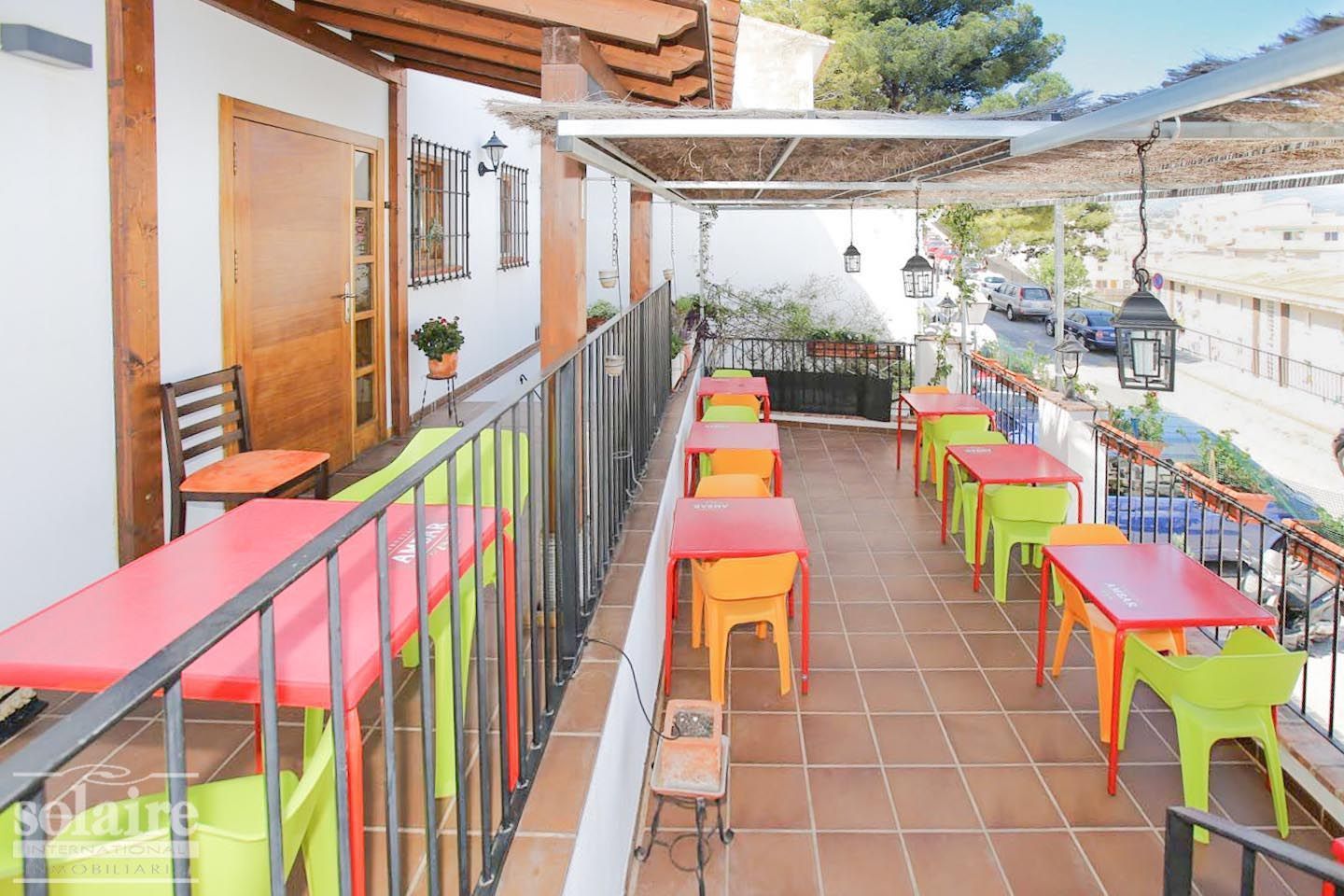 Terrasse von Geschaftsraum zum verkauf in Altea mit Klimaanlage