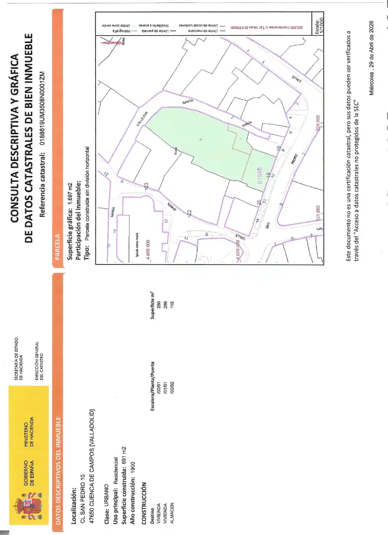 Country homes for sale in Cuenca de Campos  with Furnished, Washing machine and Balcony