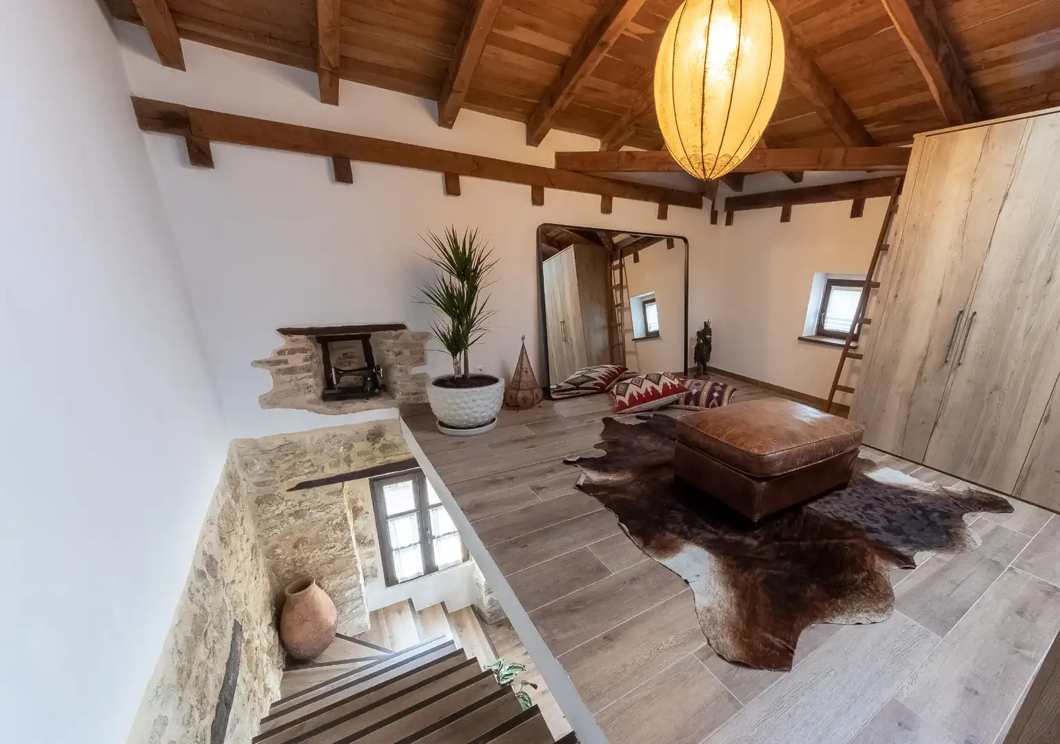 Sala de estar de Casa o chalet en venta en Galdames con Parquet, Trastero y Piscina
