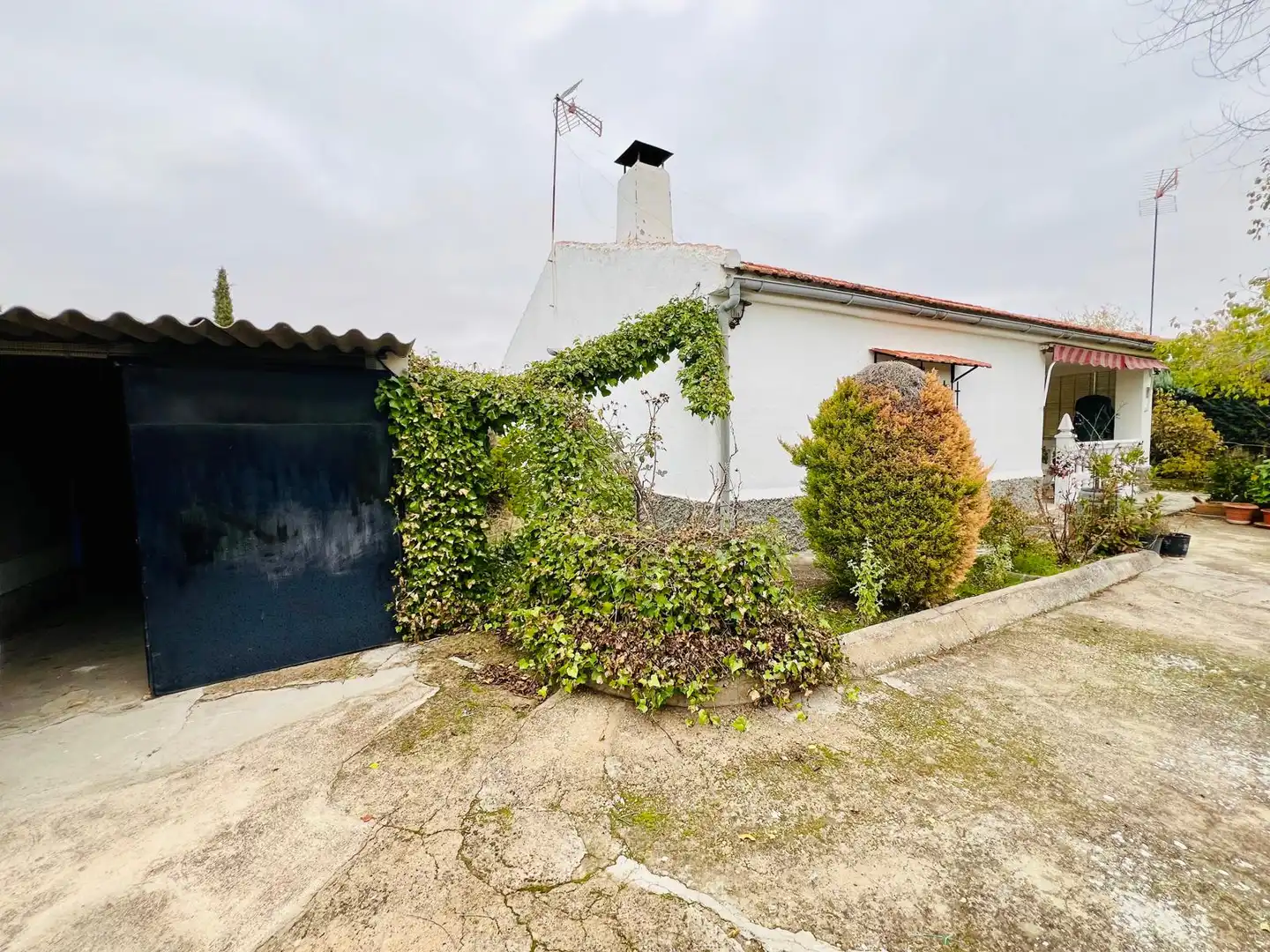 Vista exterior de Finca rústica en venda en Illana amb Jardí privat i Moblat