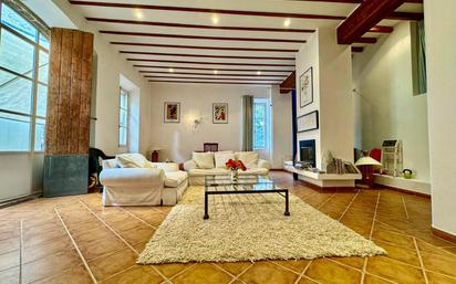 Sala d'estar de Casa o xalet en venda en Sóller amb Aire condicionat, Jardí privat i Terrassa