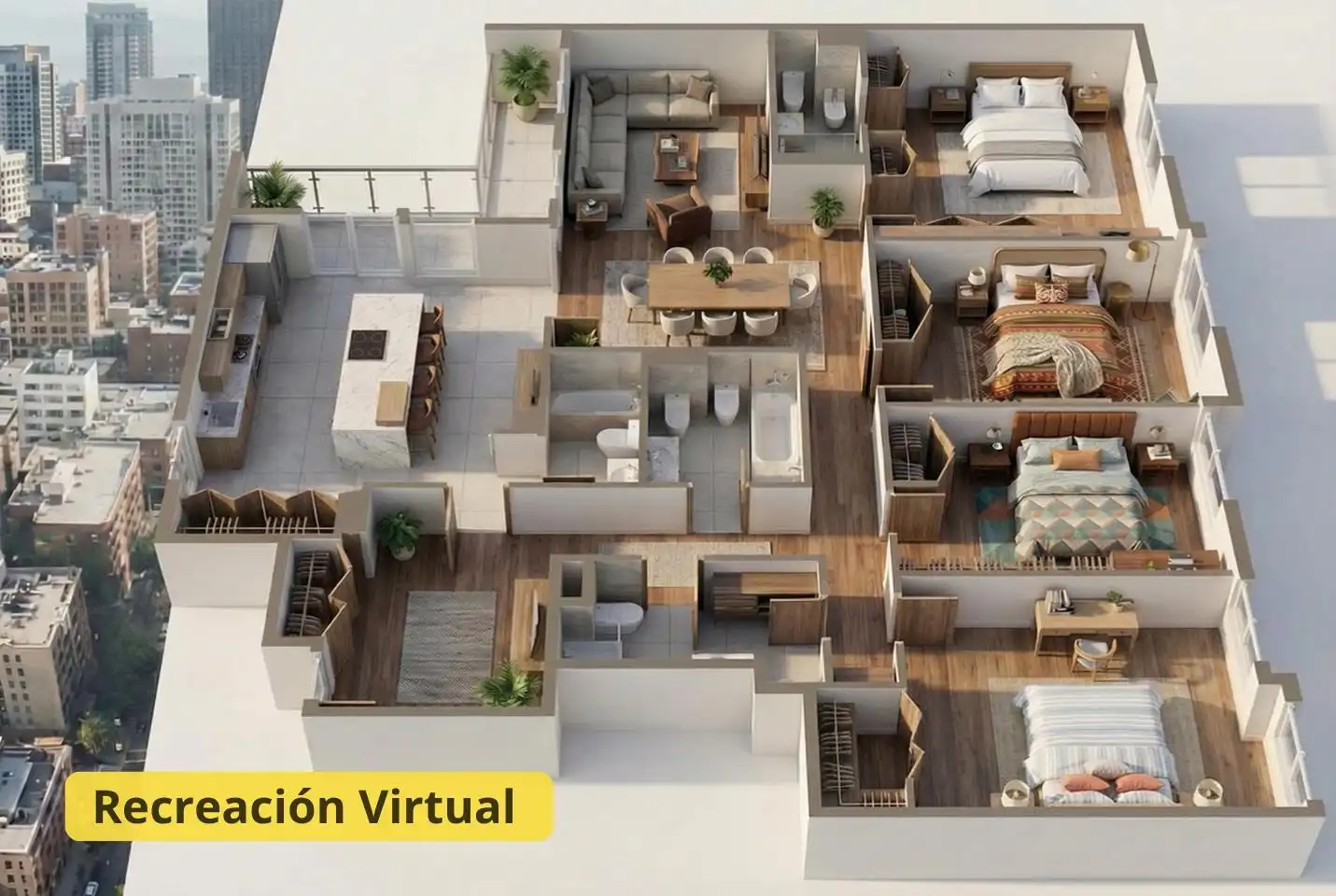 Piso en venta en Ávila con Calefacción, Parquet y Terraza