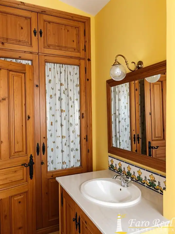 Baño de Casa o chalet en venta en Sanlúcar de Barrameda con Aire acondicionado, Jardín privado y Terraza