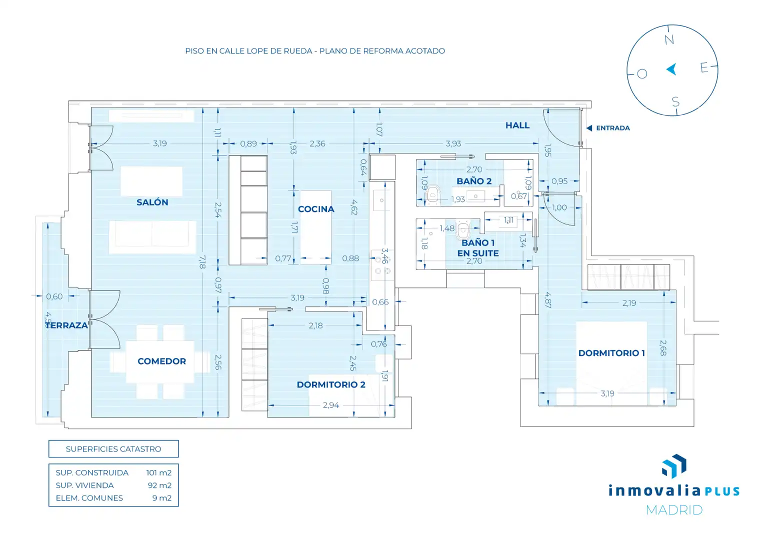 Flat for sale in Madrid  with Air Conditioner, Heating and Terrace