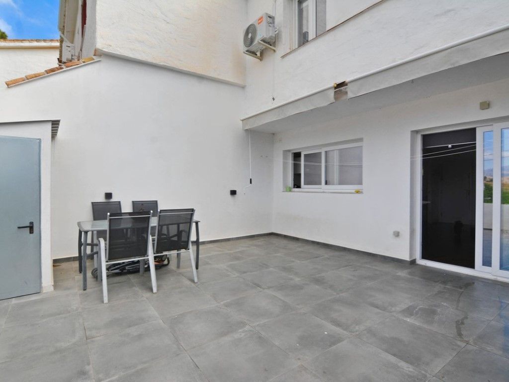 Terrassa de Casa adosada en venda en Mijas amb Aire condicionat, Jardí privat i Terrassa