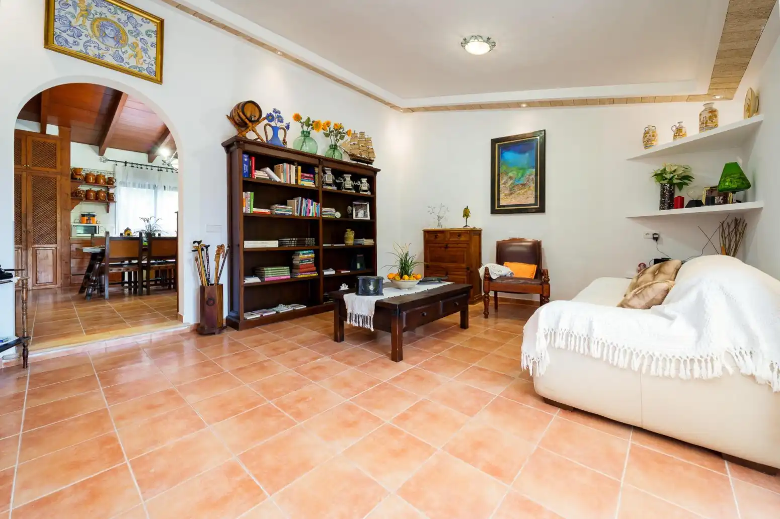 Sala de estar de Finca rústica en venta en Marratxí con Aire acondicionado, Calefacción y Piscina