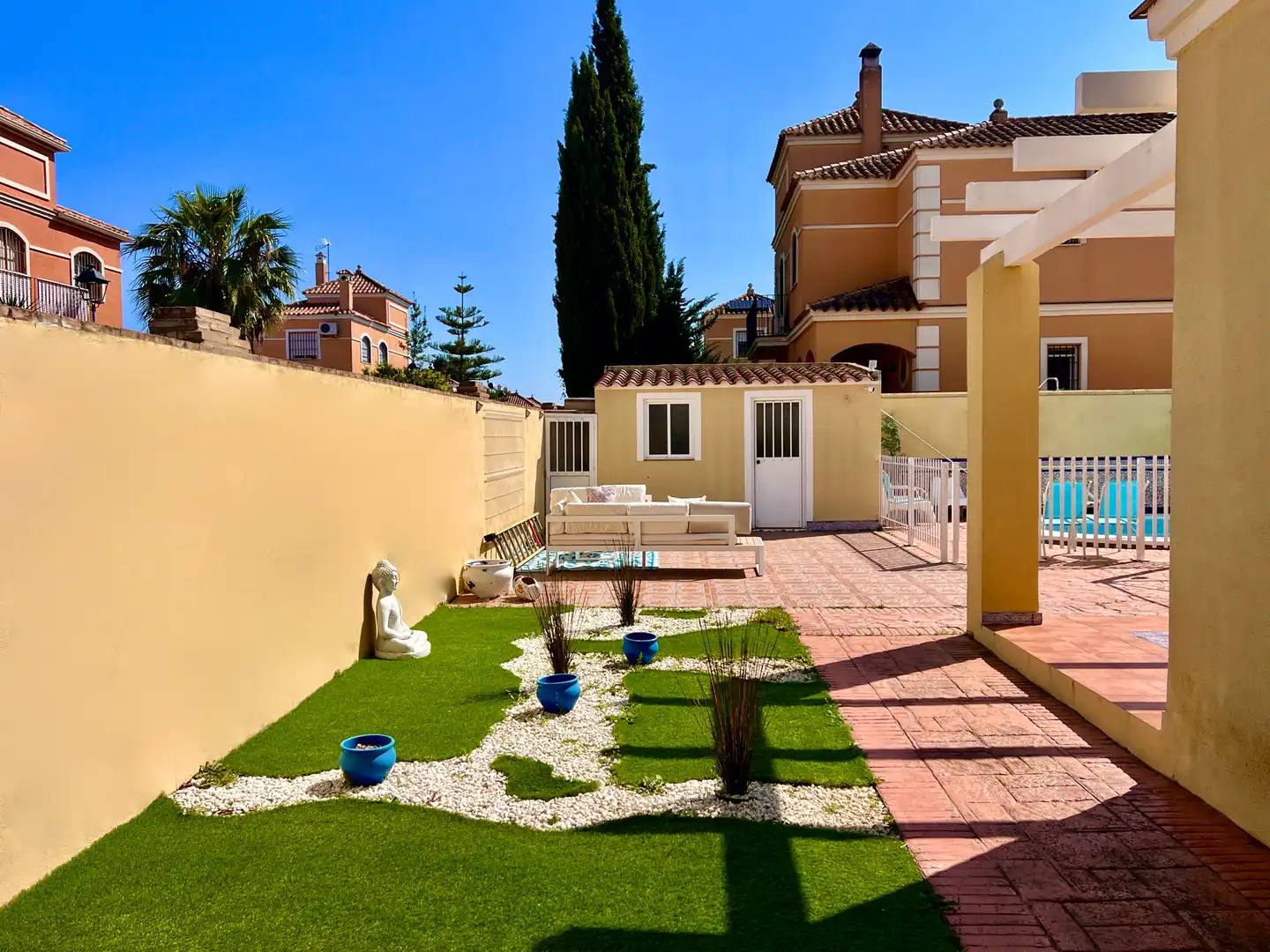 Terraza de Casa o chalet en venta en Espartinas con Aire acondicionado, Jardín privado y Terraza