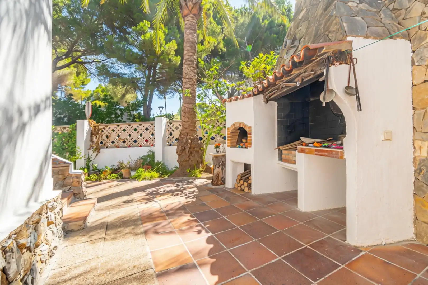 Jardí de Casa o xalet en venda en  Palma de Mallorca amb Aire condicionat, Jardí privat i Terrassa
