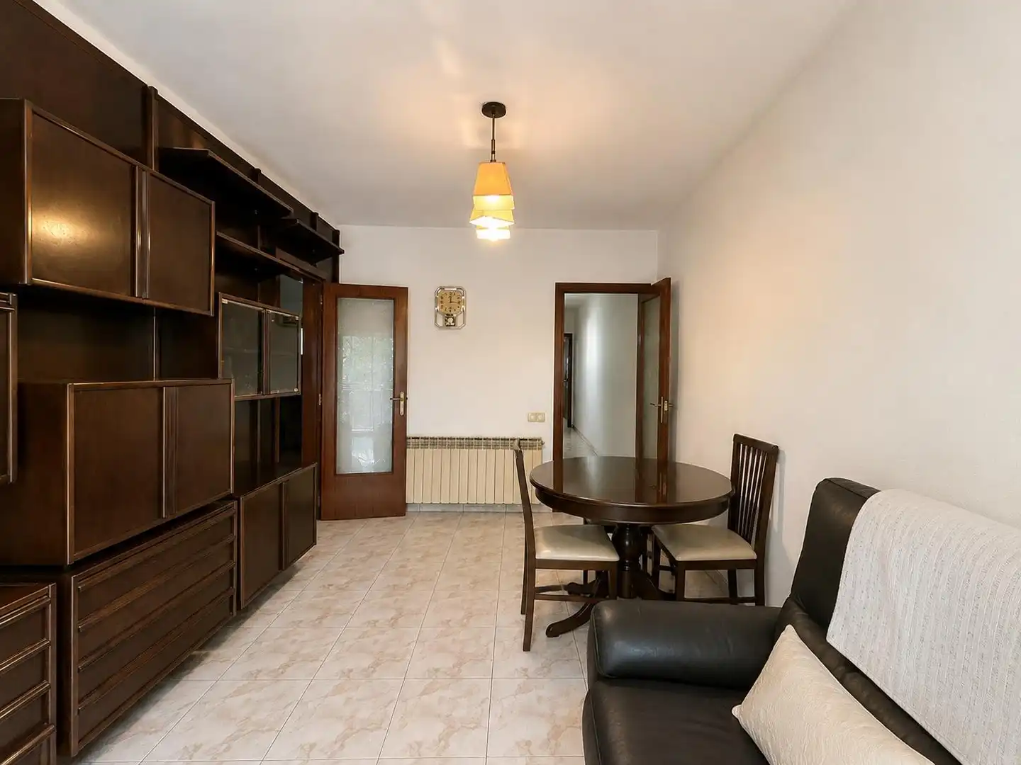 Sala d'estar de Pis en venda en Granollers amb Aire condicionat, Terrassa i Balcó