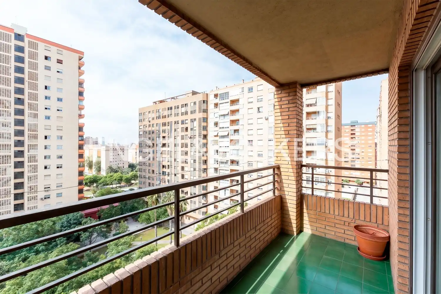 Terrasse von Wohnung zur Miete in Valencia mit Klimaanlage, Heizung und Terrasse