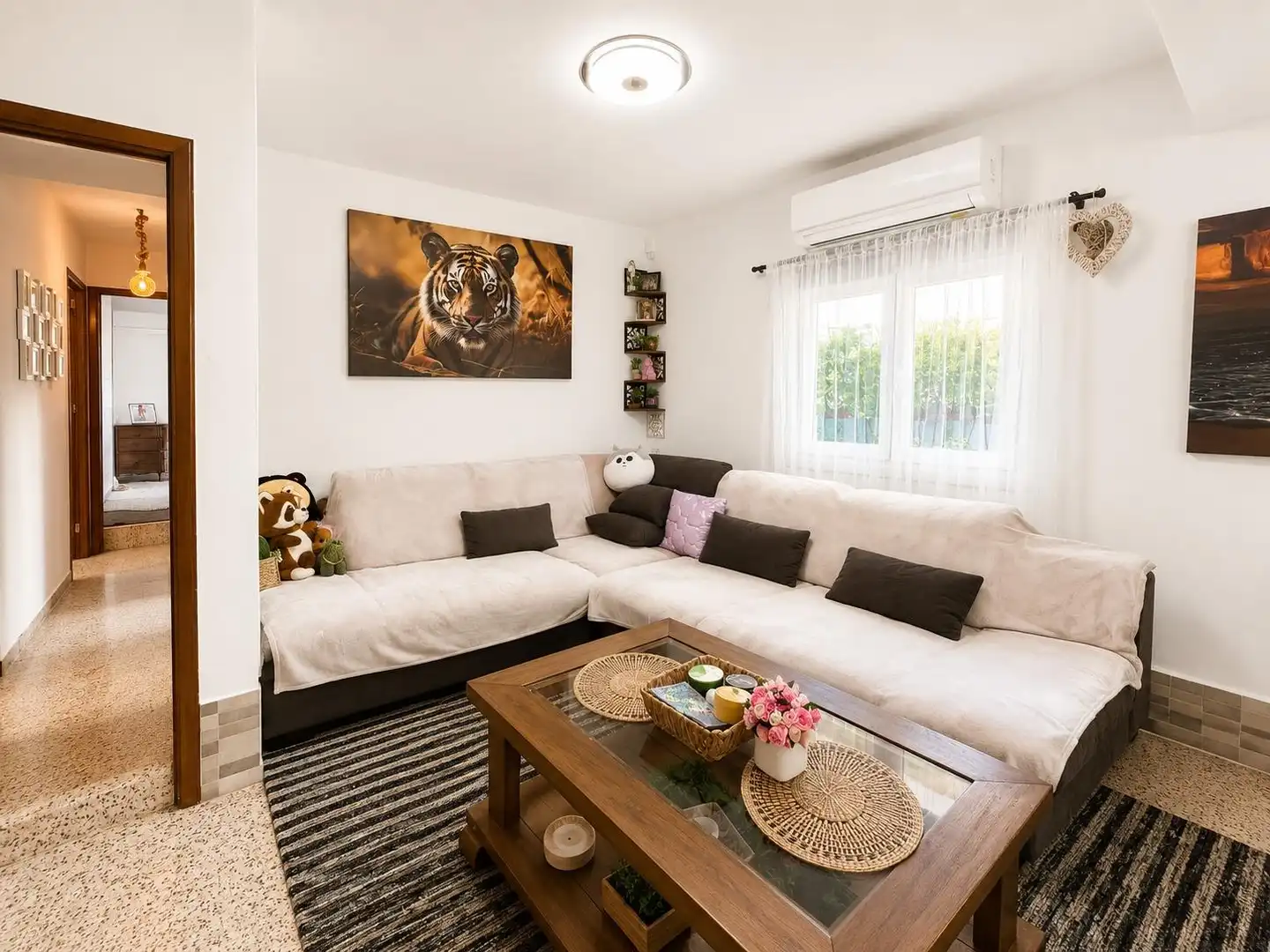 Living room of Ground floor for sale in Llucmajor  with Air Conditioner, Heating and Private garden