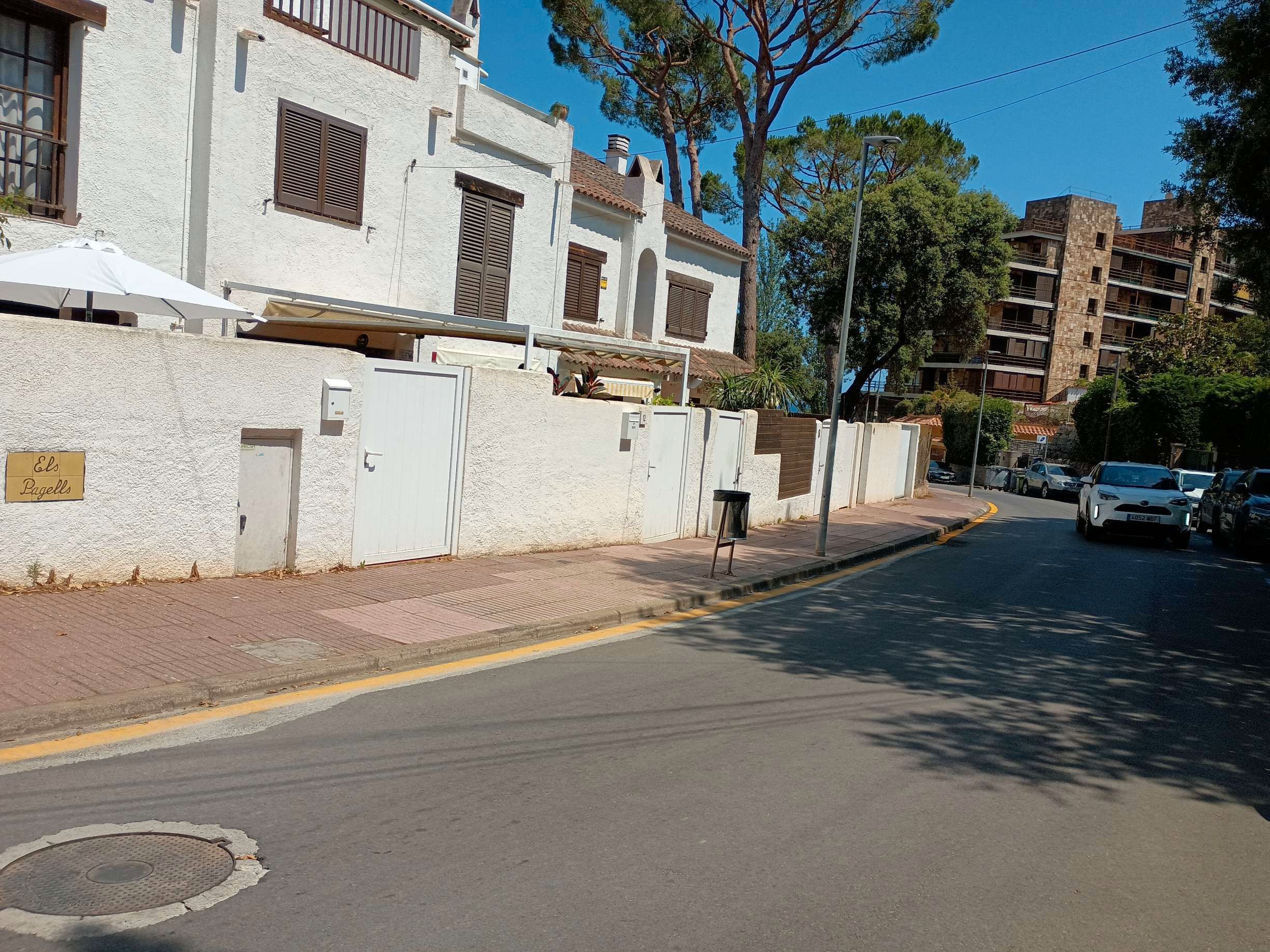 Exterior view of Single-family semi-detached for sale in Calonge i Sant Antoni  with Swimming Pool