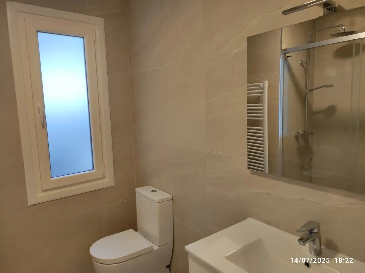 Bany de Pis de lloguer en Caldas de Reis amb Calefacció, Parquet i Terrassa