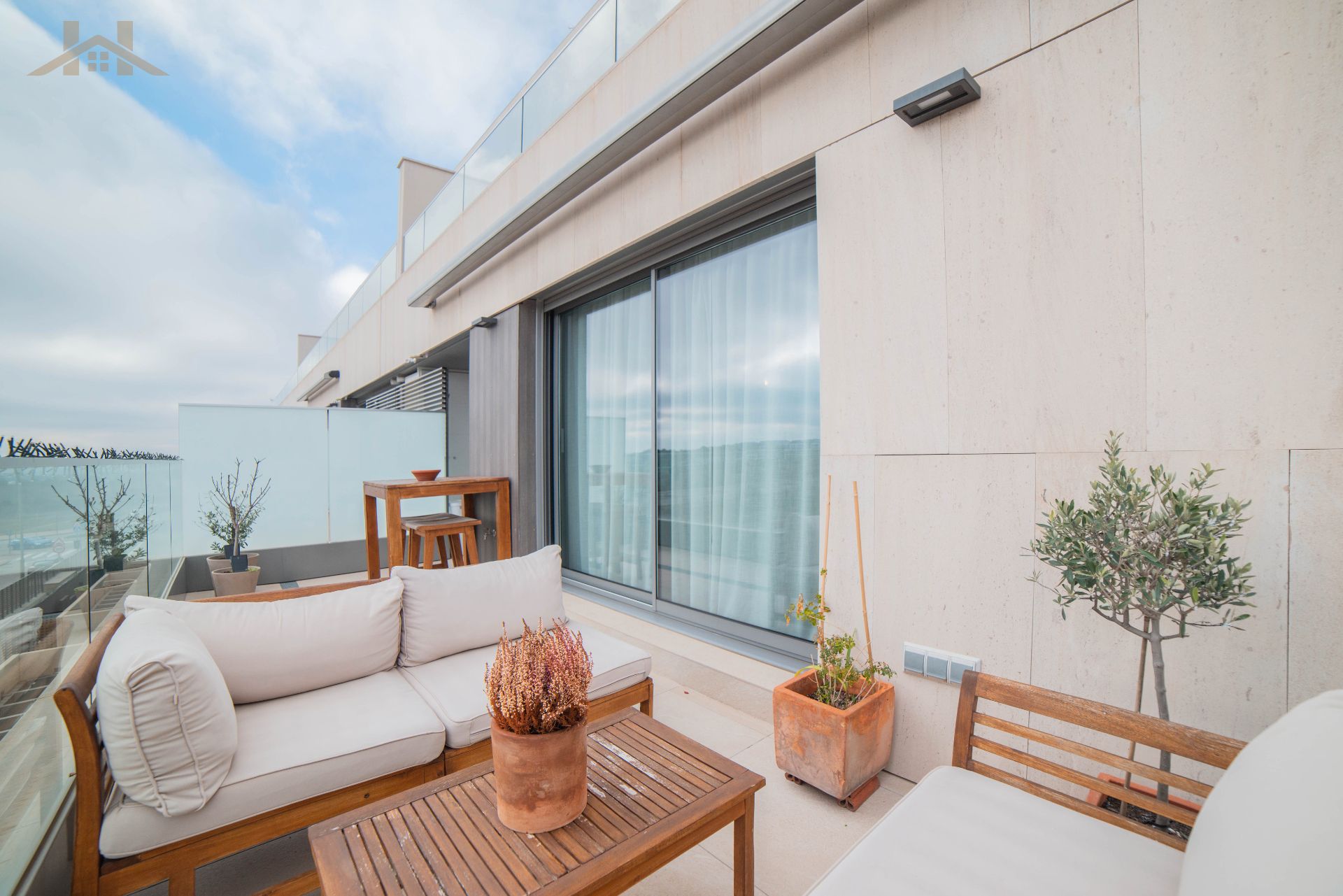 Terrace of Flat for sale in Boadilla del Monte  with Heating, Terrace and Storage room