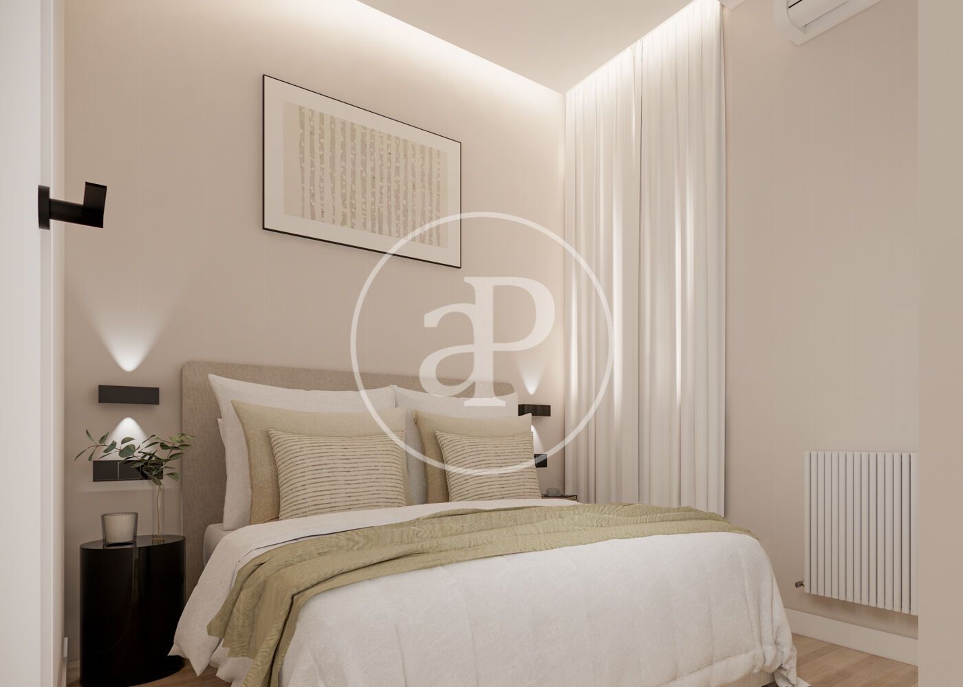 Dormitori de Àtic en venda en  Madrid Capital amb Aire condicionat, Calefacció i Terrassa