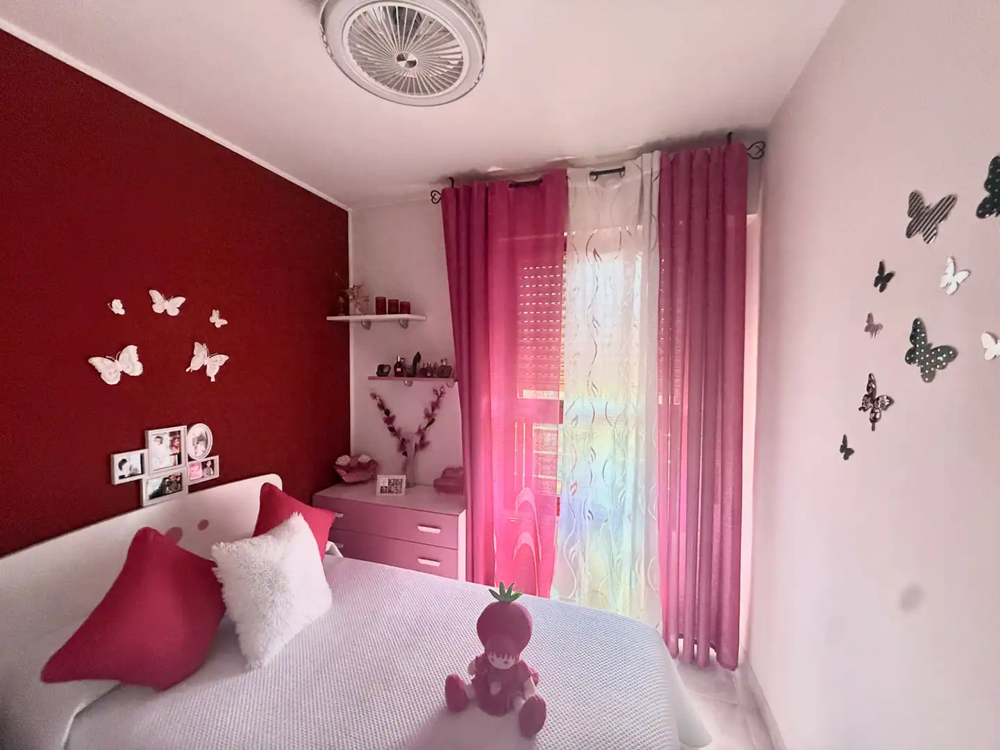 Bedroom of Flat for sale in Madrid  with Heating, Terrace and Furnished