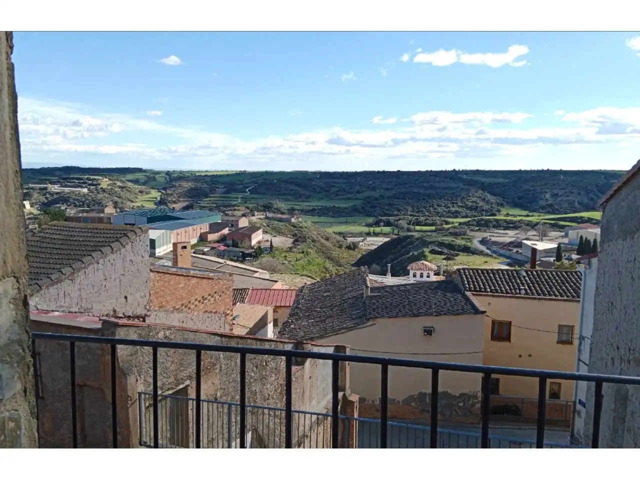 Vista exterior de Casa o chalet en venta en Castillonroy con Aire acondicionado, Terraza y Amueblado