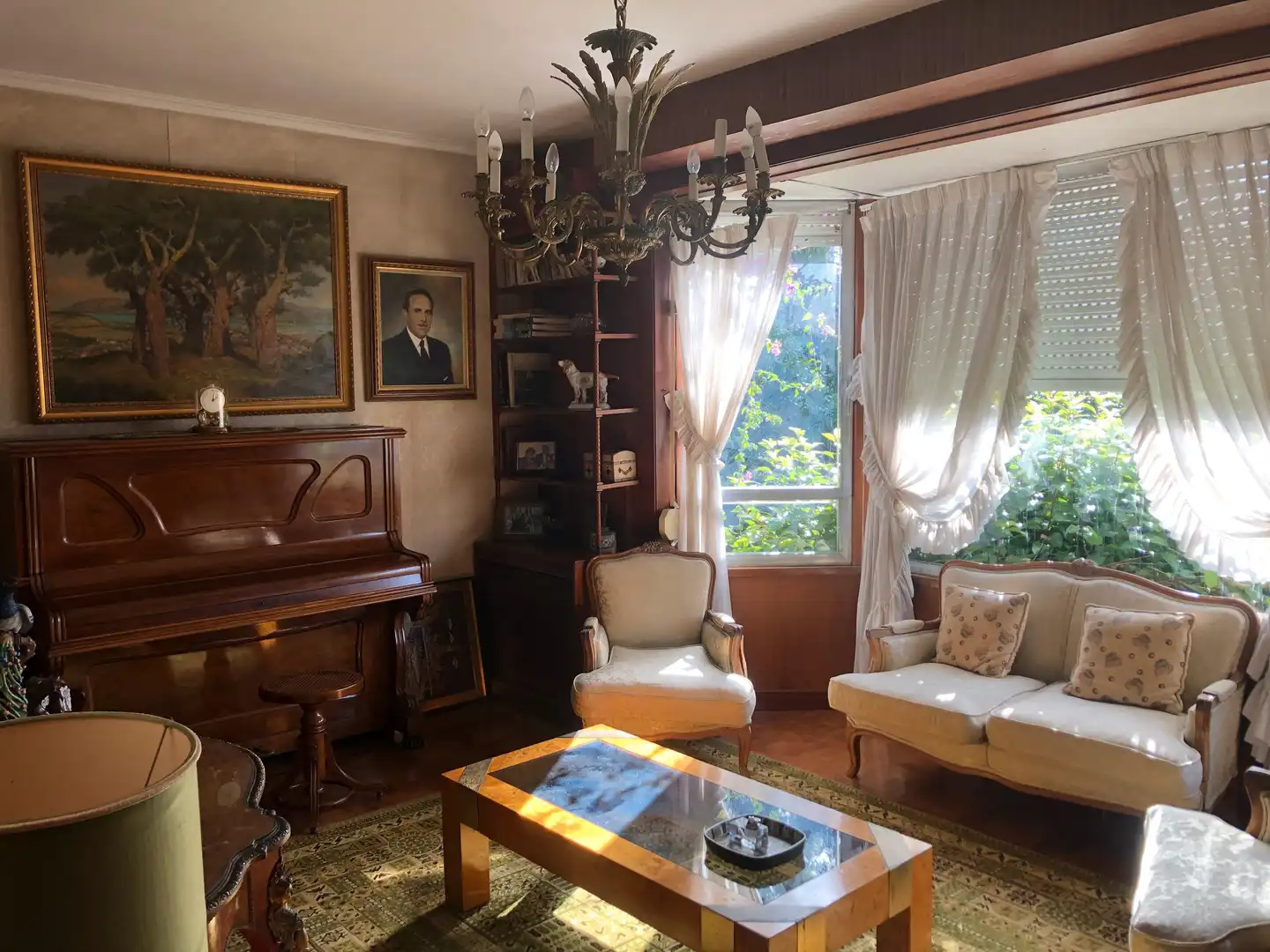 Living room of Houses for sale in Vigo   with Private garden, Terrace and Storage room